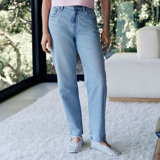 Next Bleach Straight-Leg Jeans