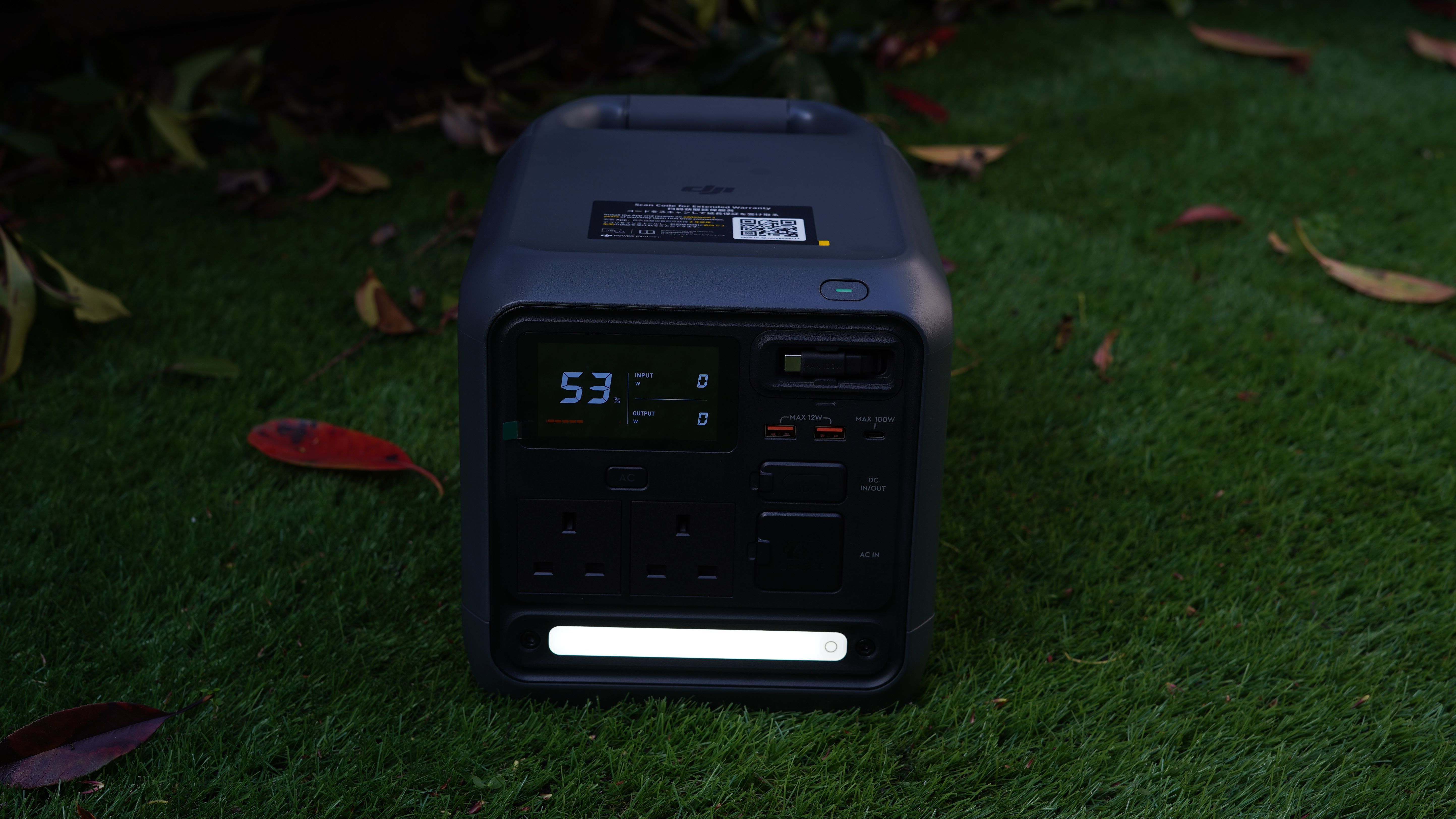 DJI Power 1000 Mini at night