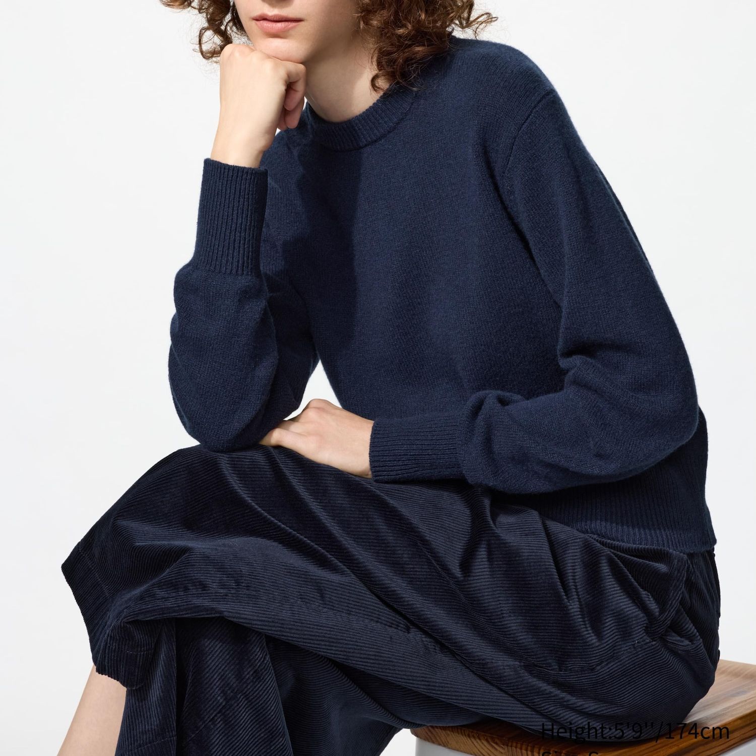 100% Lambswool Crew Neck Jumper