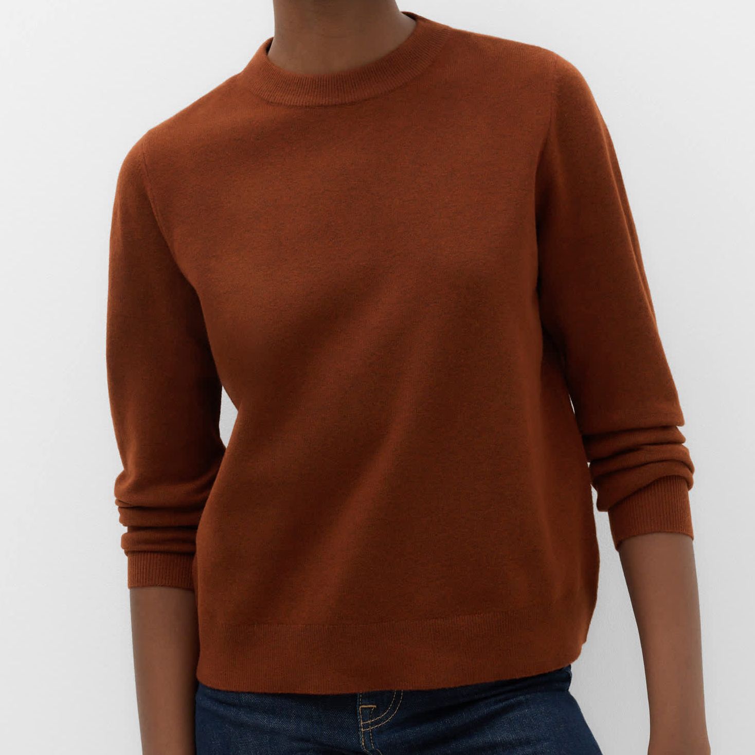 Air-Yarn Crew Neck Jumper