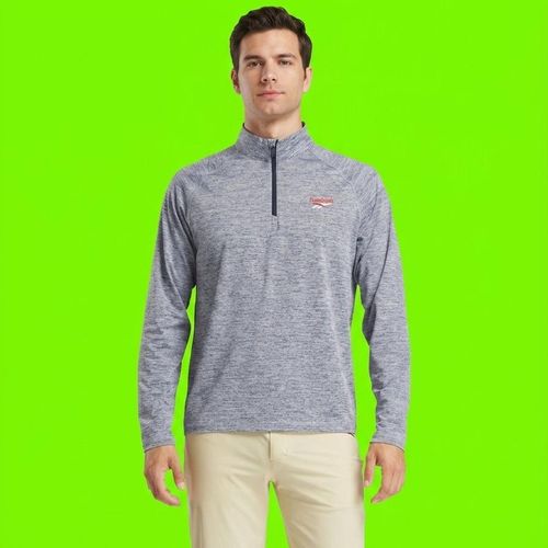 Men's Cationic Wicking Quarter-Zip Sweatshirt