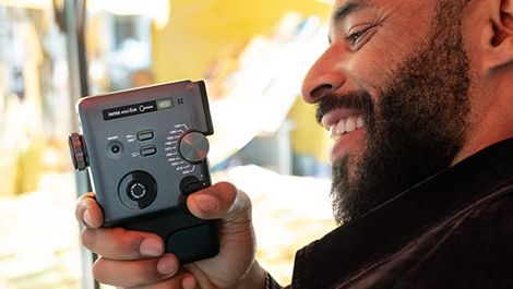 The Fujifilm Instax Mini Evo Cinema is a Super-8-inspired instant film camera that shoots both video and photos