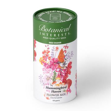 Hummingbird Haven Flower Mix Seed Shaker
