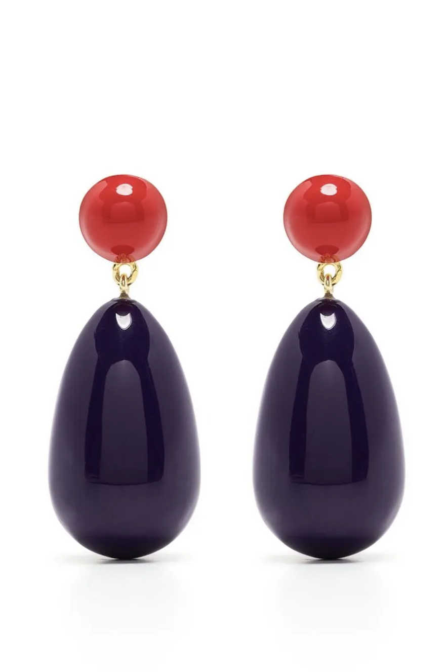 Eshvi , Drop-Design Earrings