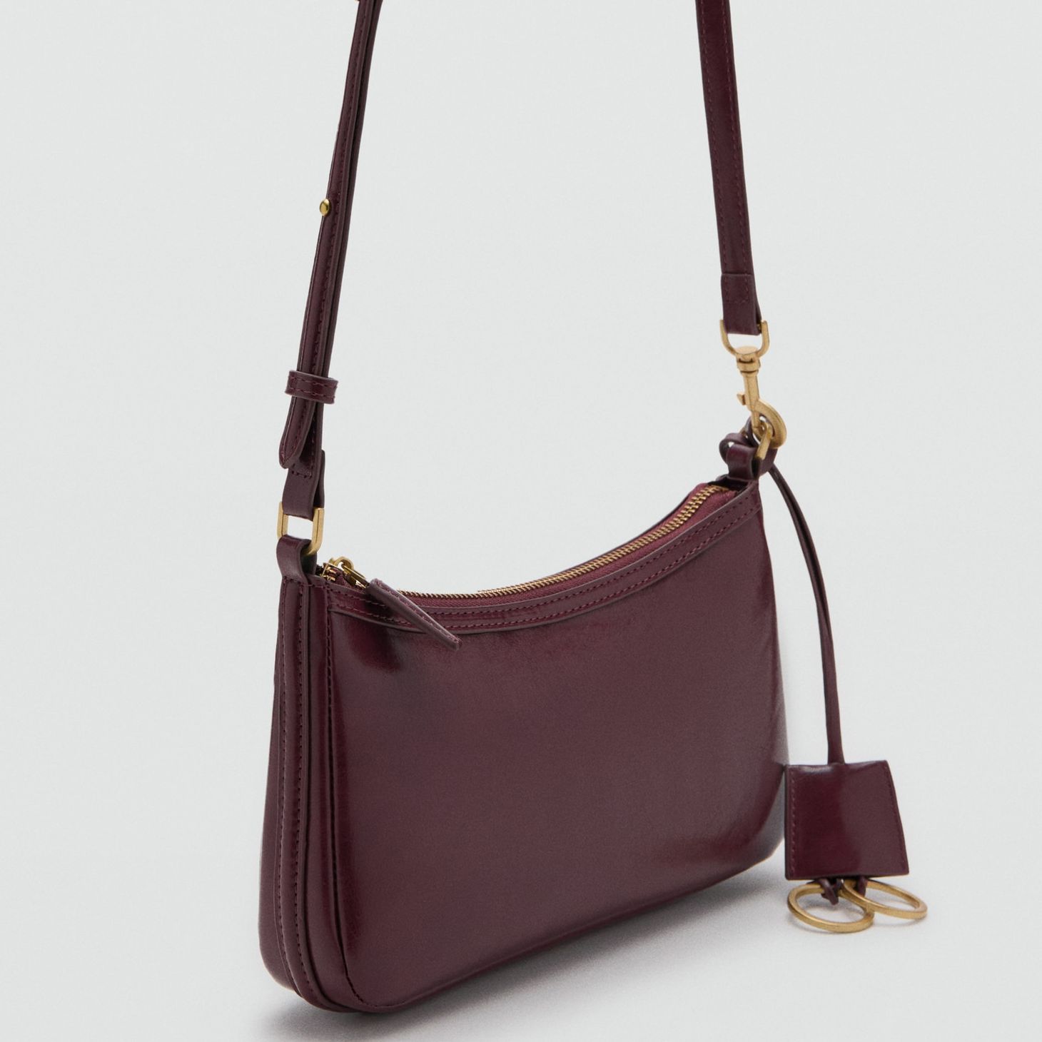 Crossbody Bag With Charms and Rings - Women | Mango United Kingdom