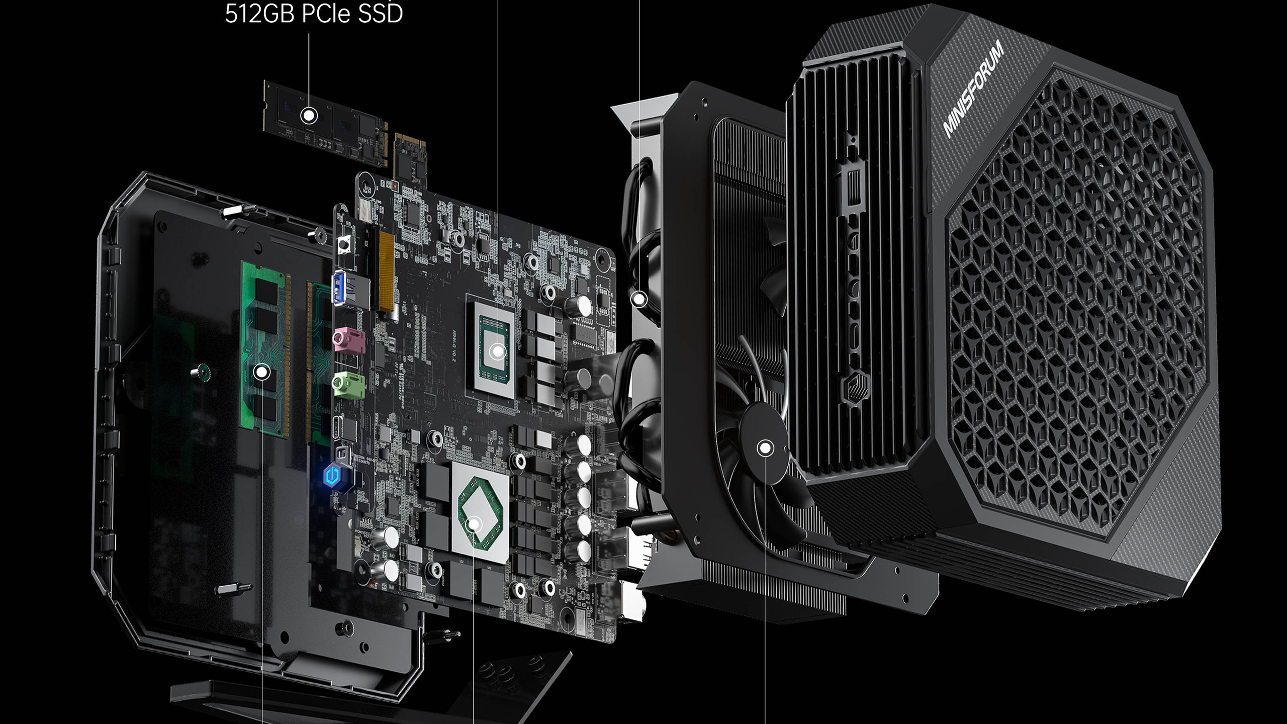 ミニPC MINISFORUM HX90G Ryzen9/32GB/1TB/RX6600M NqxTKDbVmWD9jM3R937PYk.png