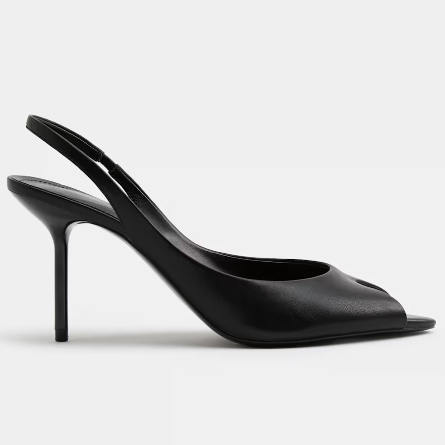 M&amp;amp;S, Stiletto Heel Peep Toe Slingback Sandals