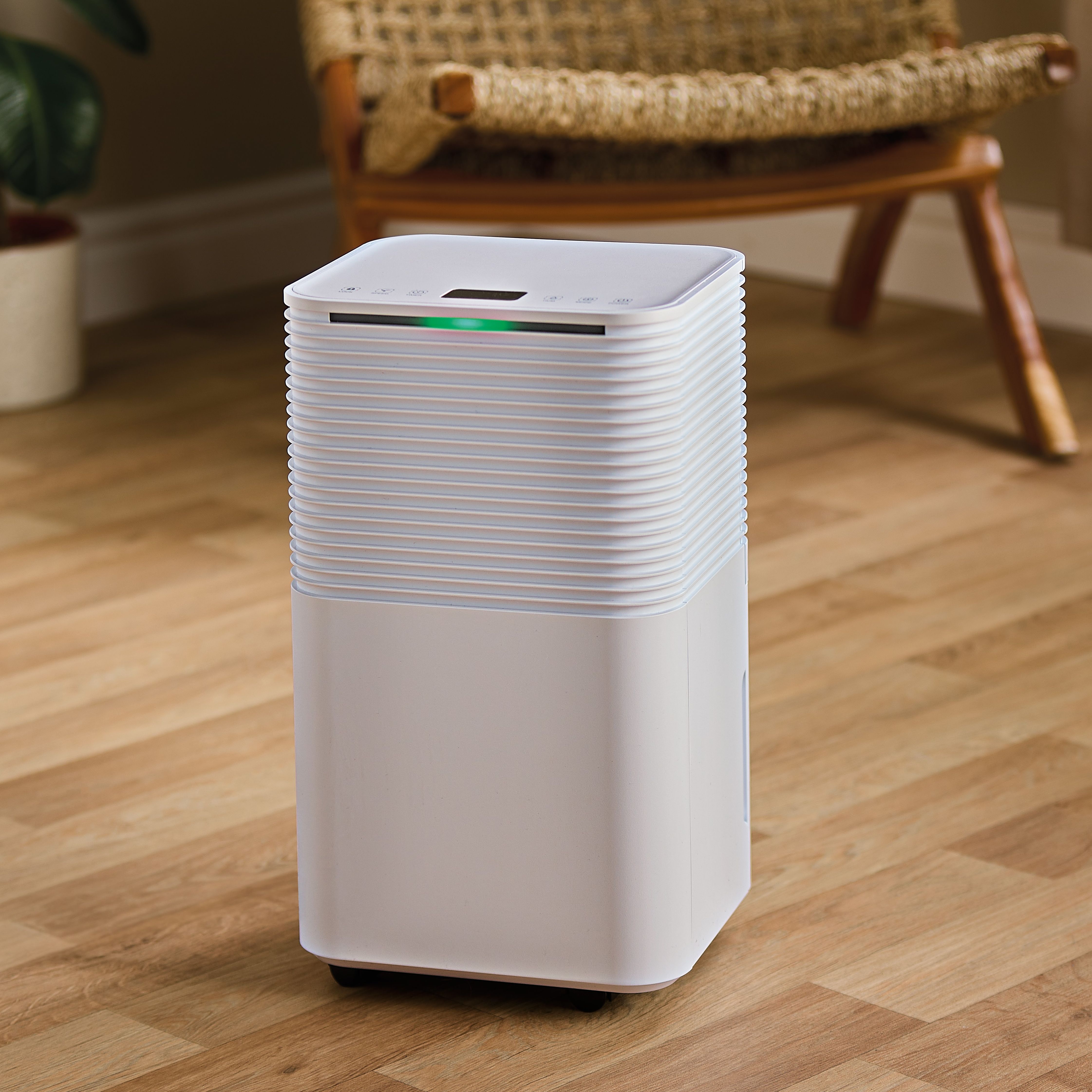 White dehumidifier