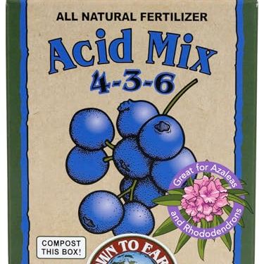 Down to Earth All Natural Fertilizers Organic Acid Mix - 4-3-6, 1 Lb