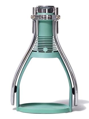 Rok Presso Smartshot Manual Espresso Maker – Portable Espresso Maker for Travel, Camping & Home, Hand Powered Coffee Machine – Teal