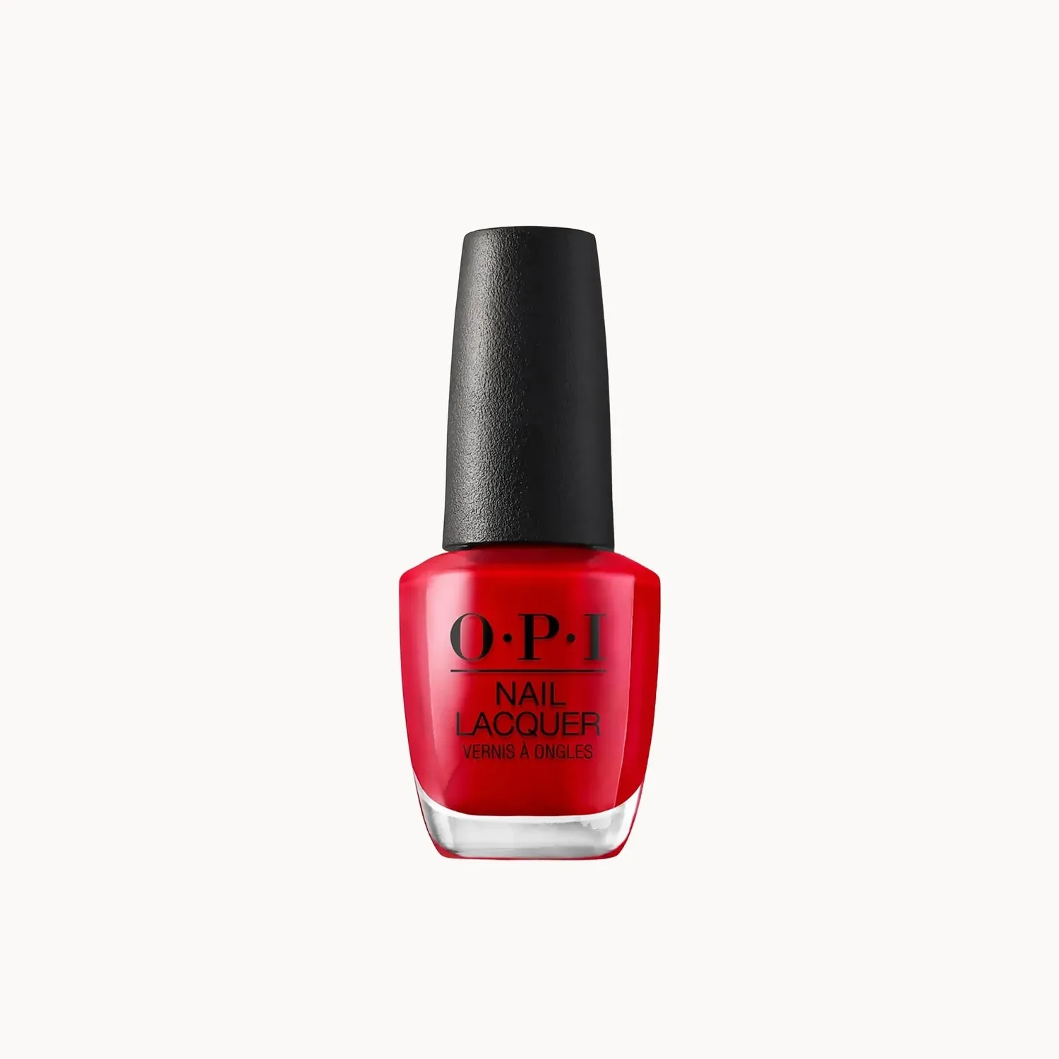 Opi Nail Lacquer - Fast-Drying Nail Polish - Big Apple Red 15ml