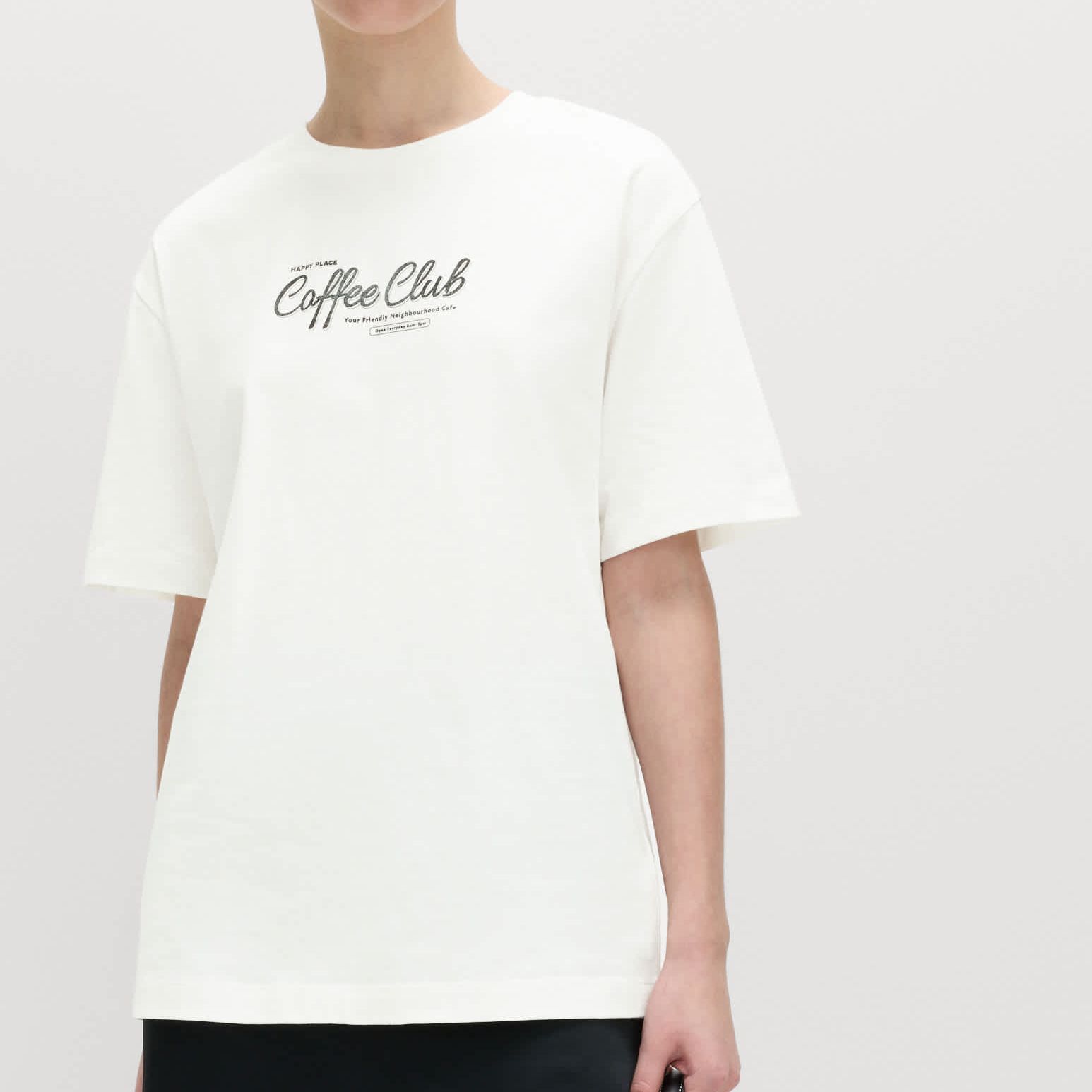 Pure Cotton Floral Oversized Graphic T-Shirt