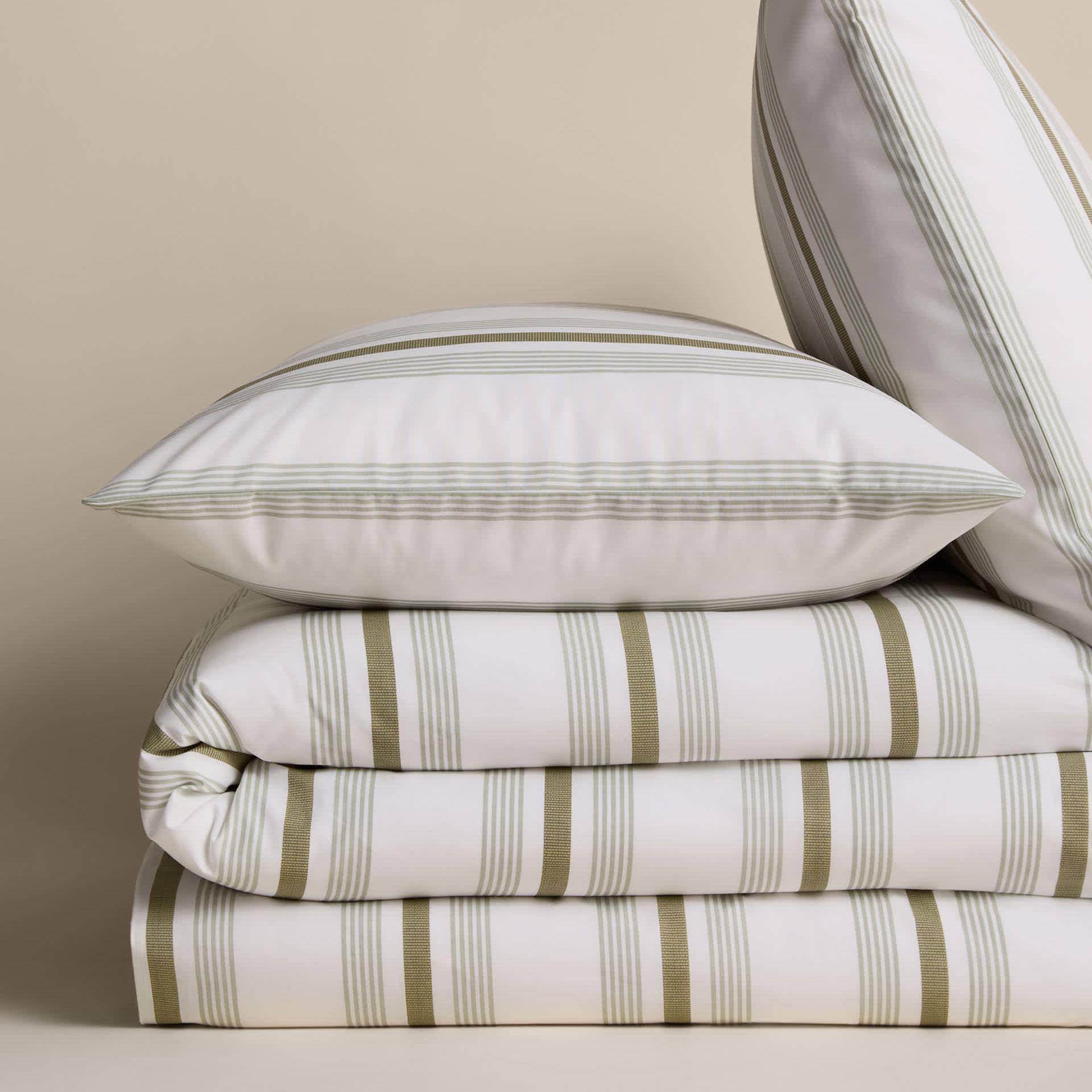 Pure Cotton Striped Bedding Set