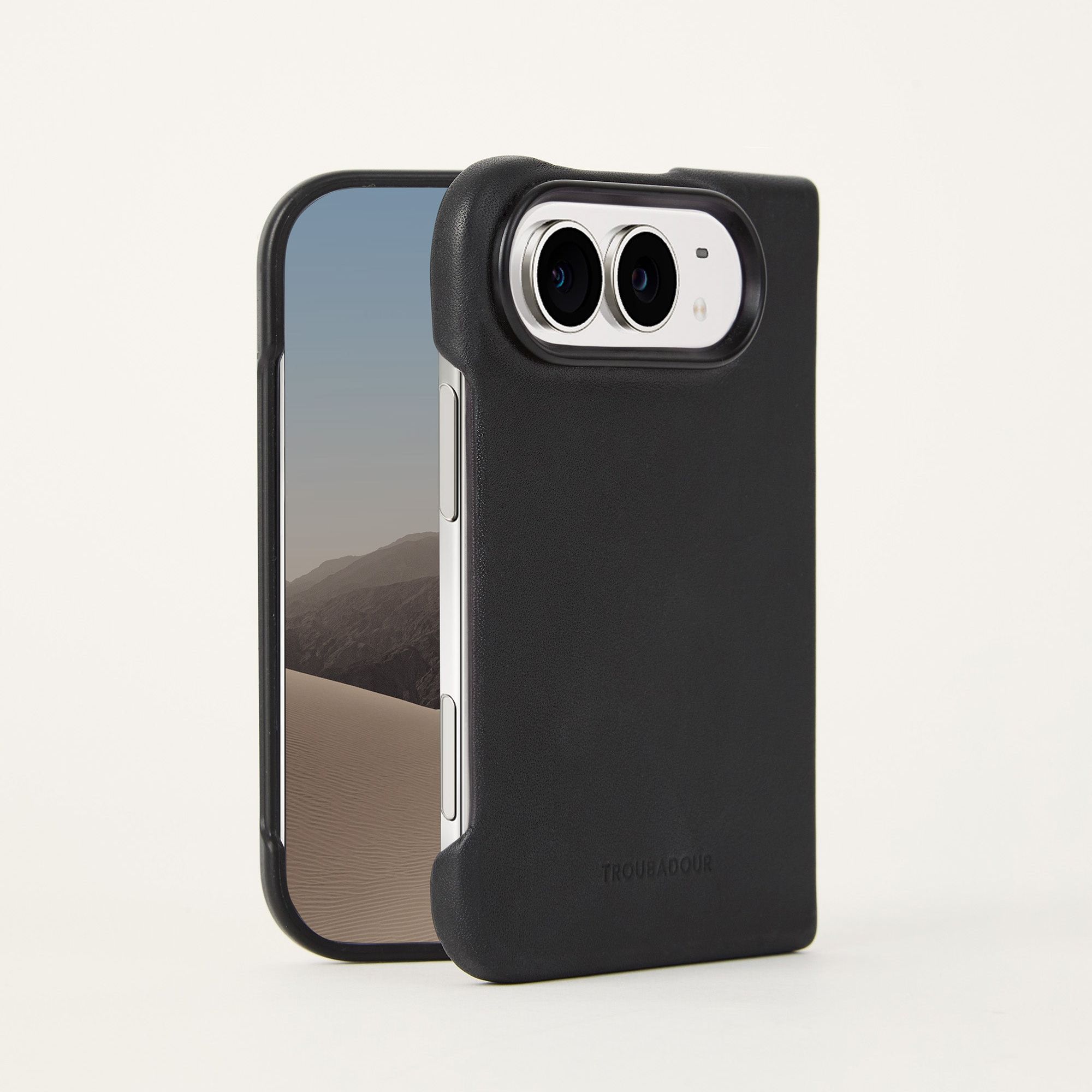 iPhone Duo with Troubadour case