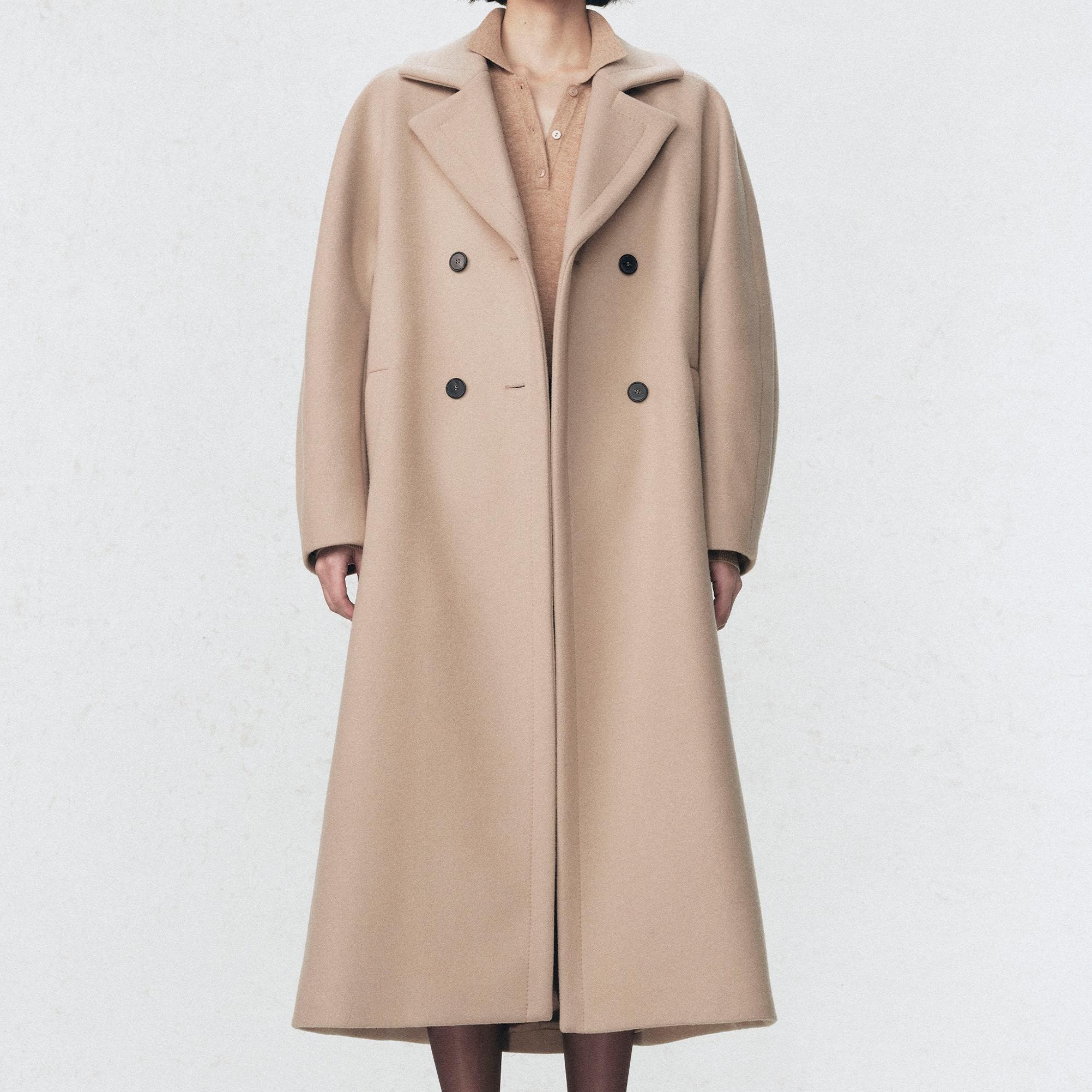 Soshiotsuki X Zara Wool Blend Coat