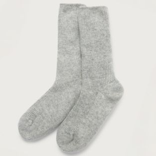 Cashmere Bed Socks | the White Company