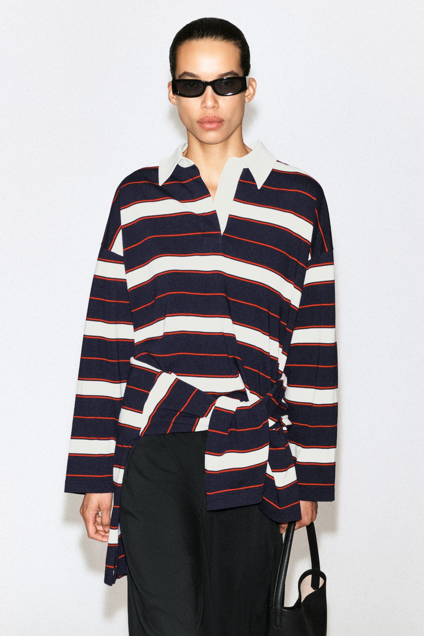Striped Cotton Rugby Shirt