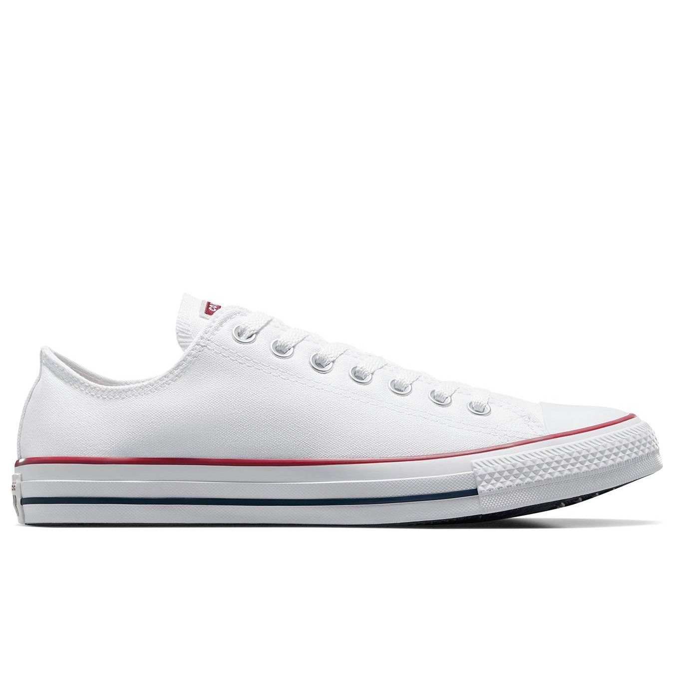 Unisex Ox Trainers - White - White - 3