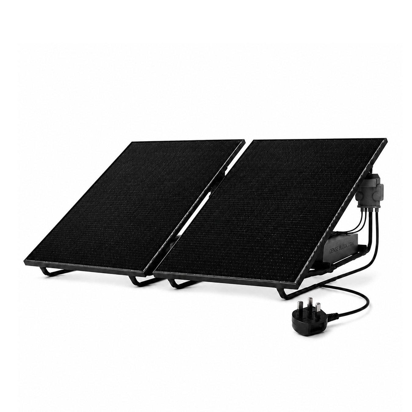 890w Plug-In Solarpro Duo Ground Mount (apsystems Ez1-M, 2x 445w Panel) - One Colour