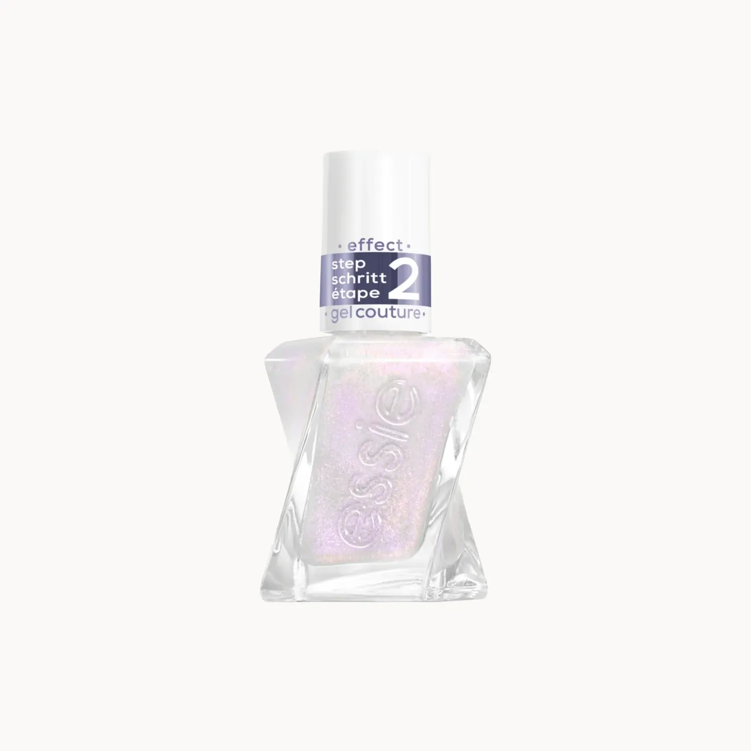 Essie Gel Couture Gel- Metallic Glaze Top Coats - 563 Blushed Metal