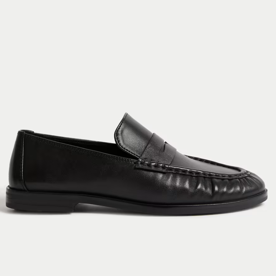 M&amp;amp;S, Leather Loafers