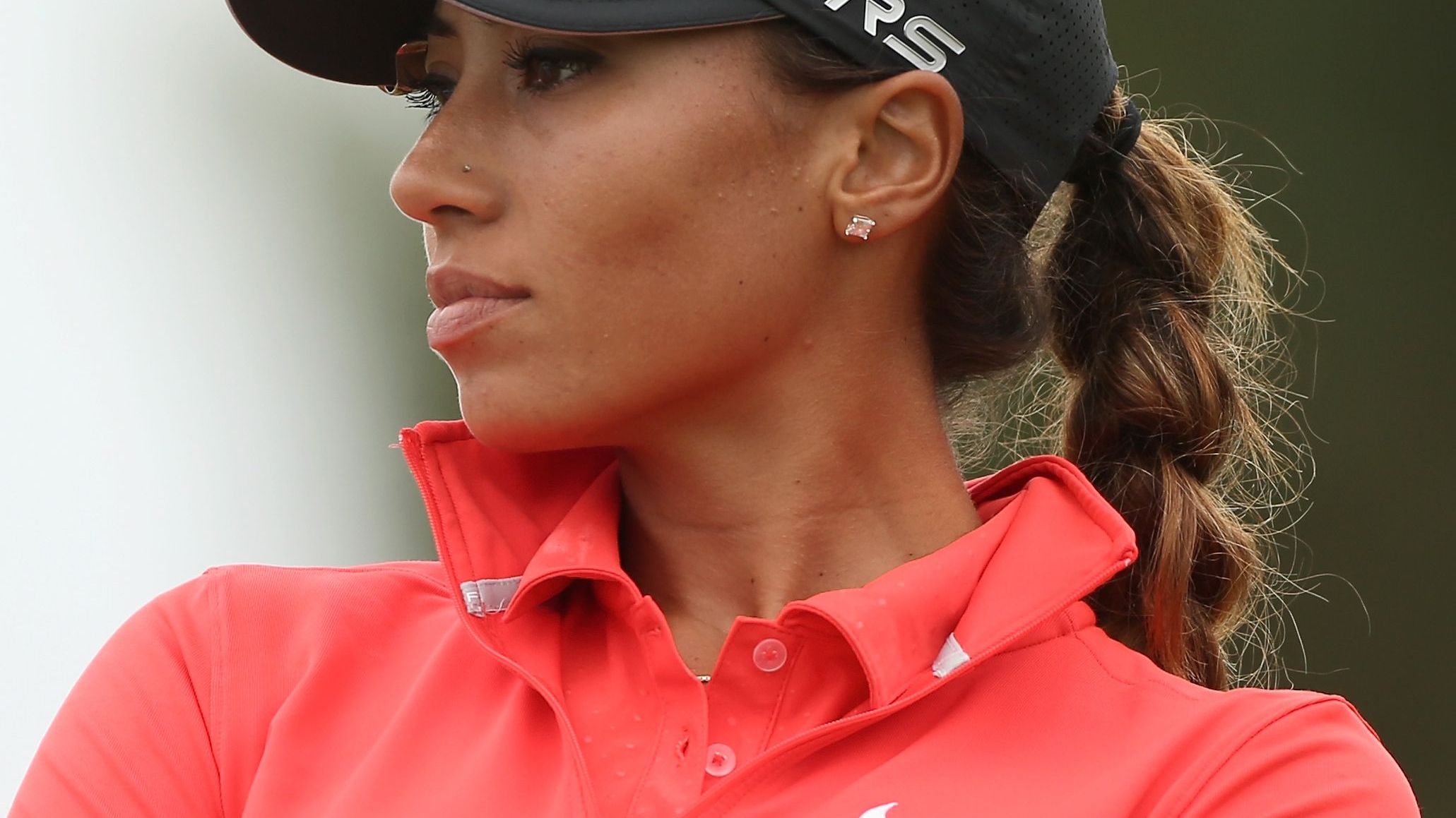 A powerful golf swing's grace