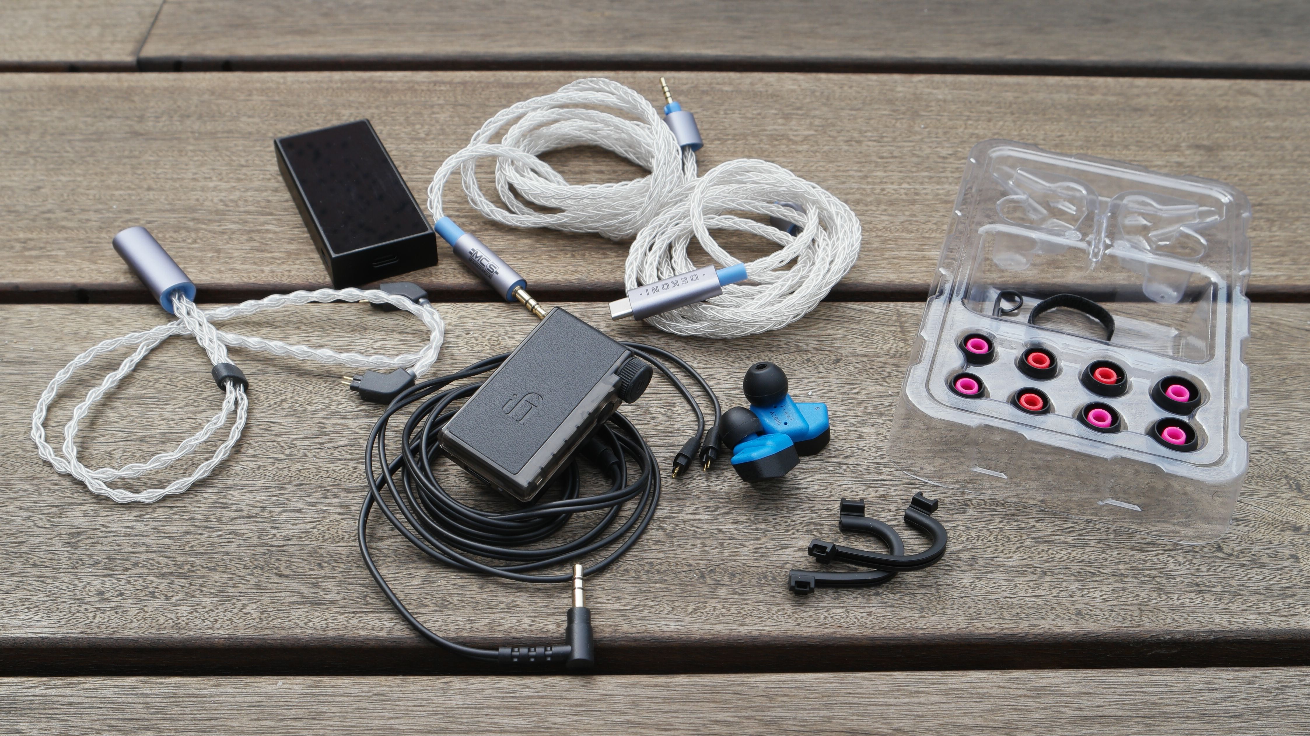 Final Audio A2000 IEMs and Dekoni Ensemble modular cables