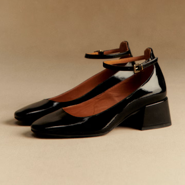 S&amp;eacute;zane [block heel Mary Jane shoes]