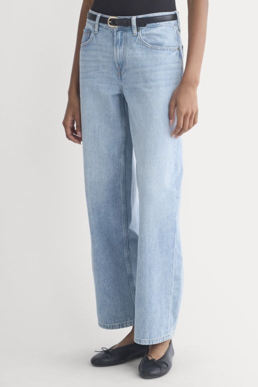 Loose Curve Jean | Light Indigo - 23