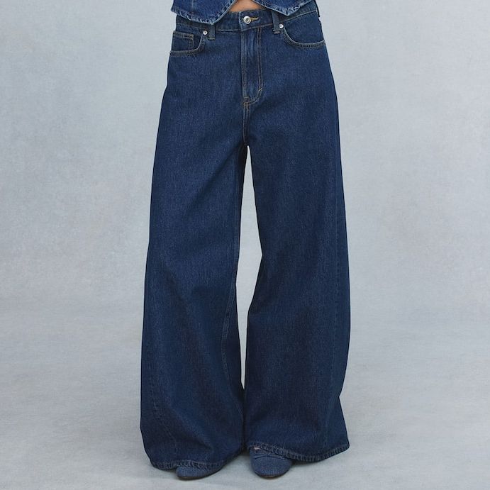 Super Wide High Jeans