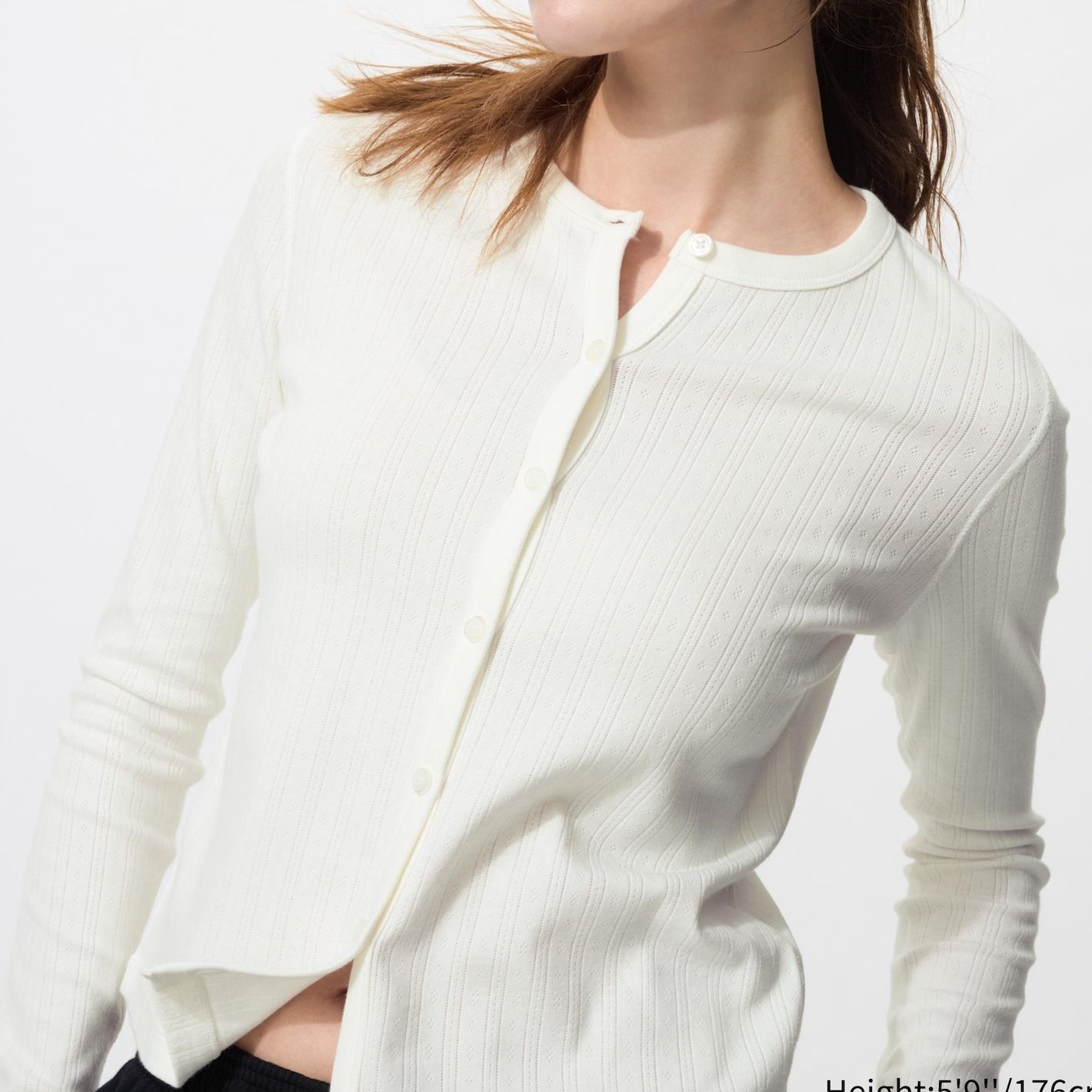 Pointelle Cardigan