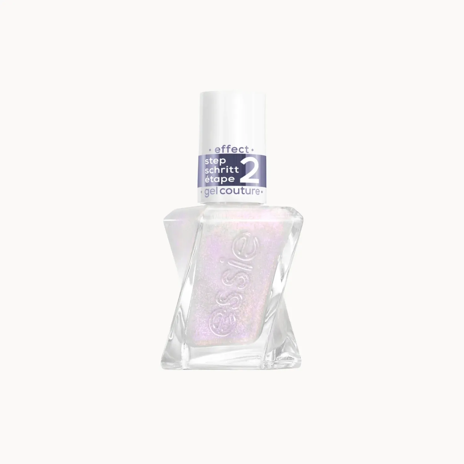 Essie Gel Couture Gel- Metallic Glaze Top Coats - 563 Blushed Metal