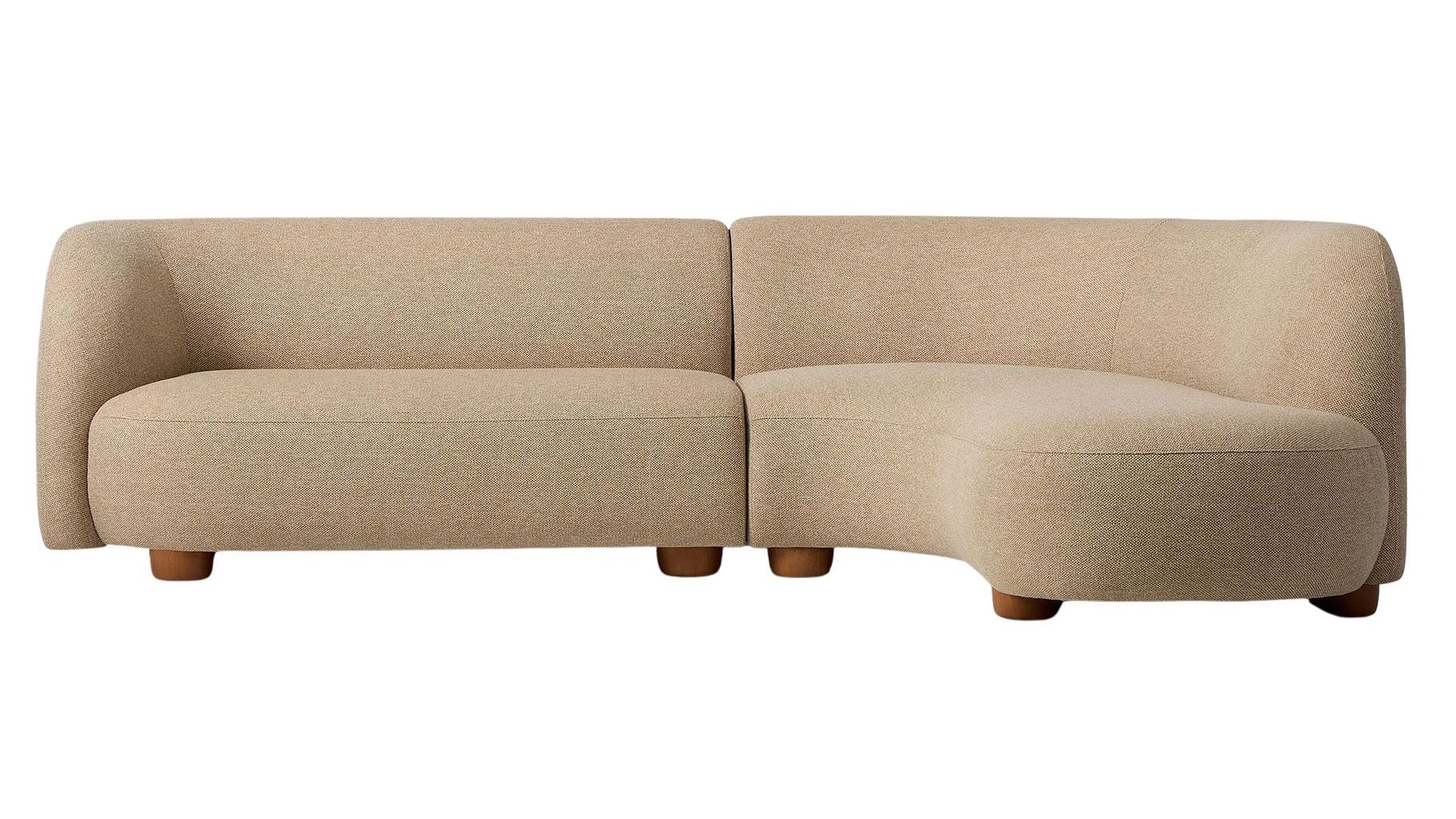 West Elm, Laurent 2-Piece Wedge Chaise Sectional