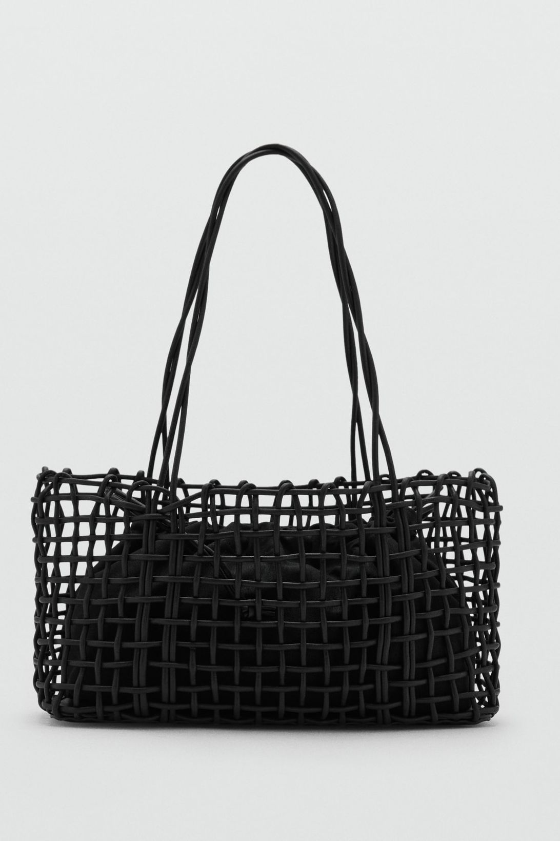 Medium Braided Shoulder Bag - Women | Mango Usa