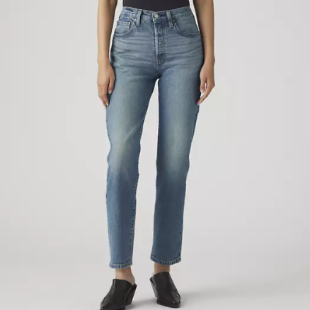 Levi's, 501 Crop Jeans