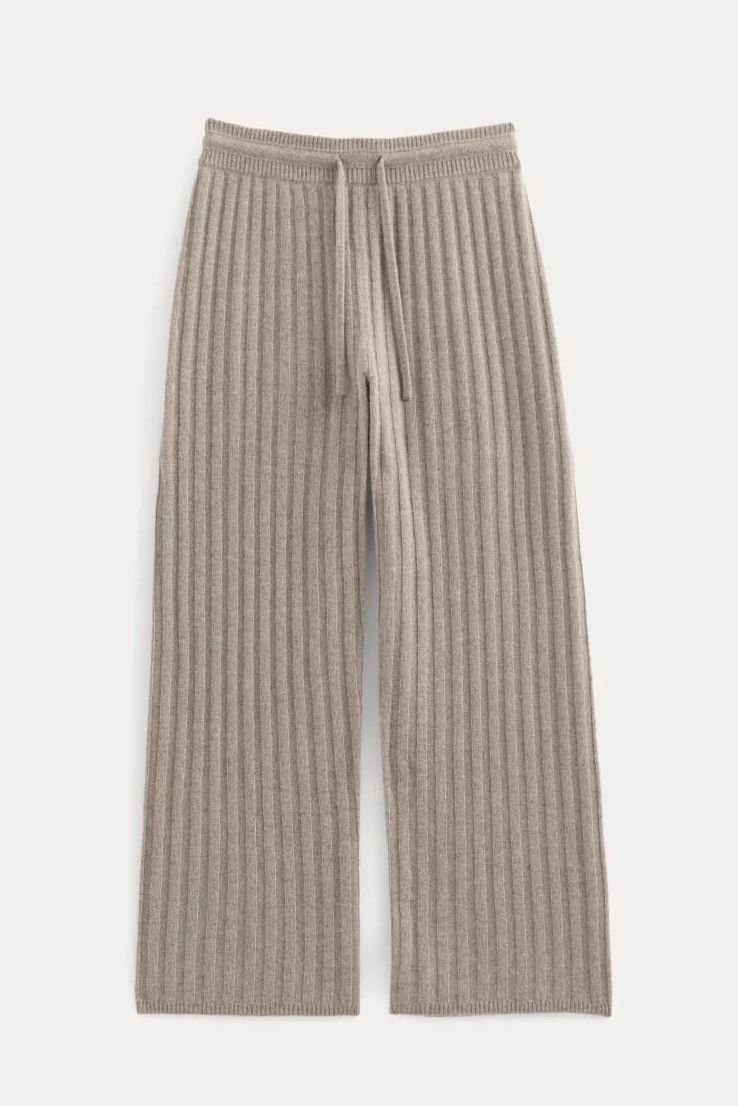 Everlane Straight-Leg Pant in Wool Cashmere
