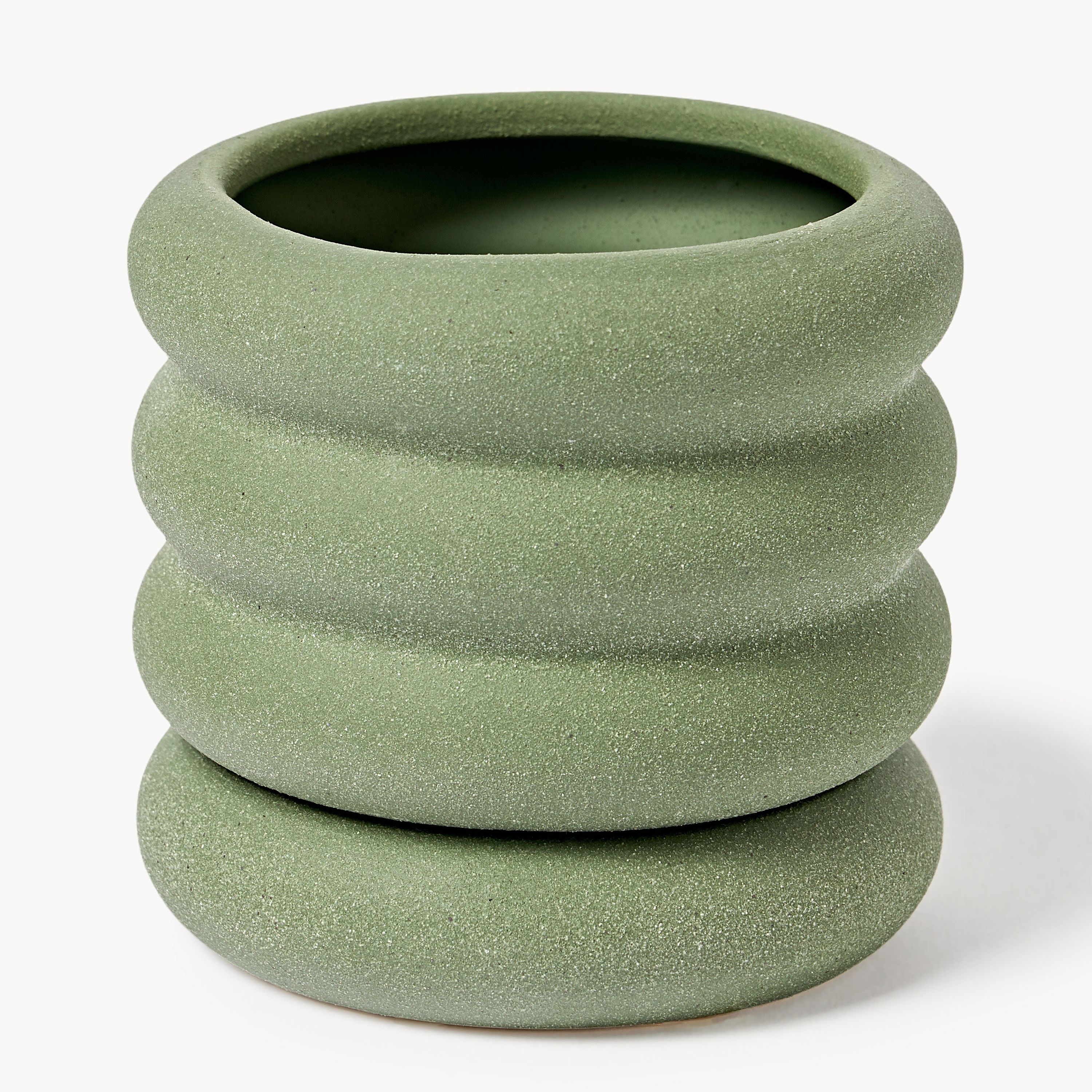 Plant Pot Rudi With Saucer, H 12 Cm