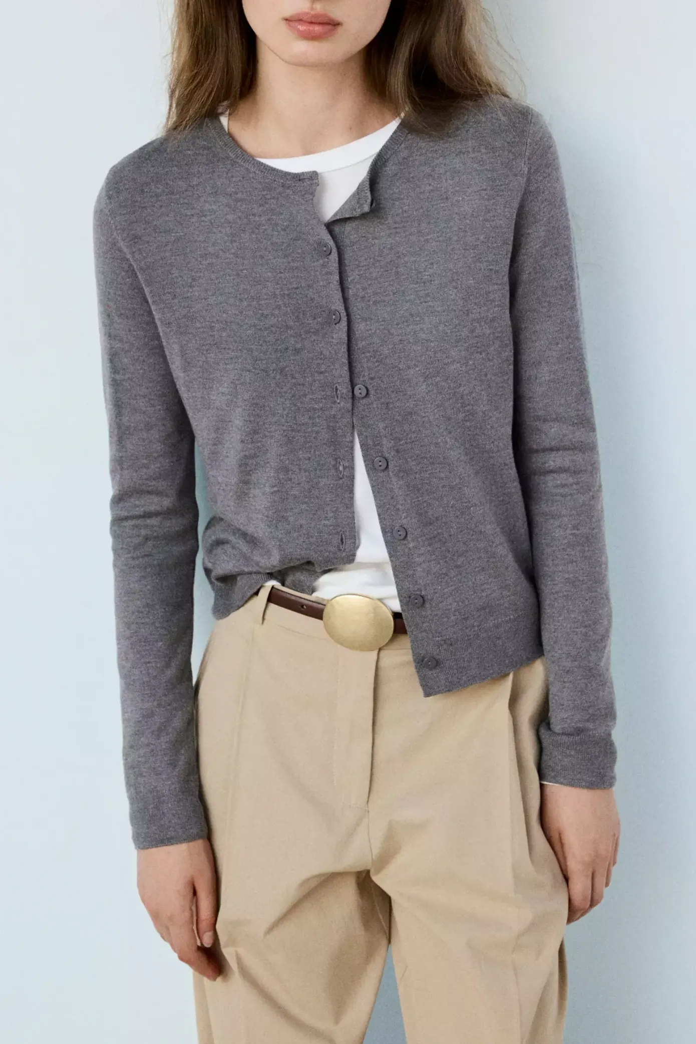 Knitted Button Cardigan - Women | Mango Usa