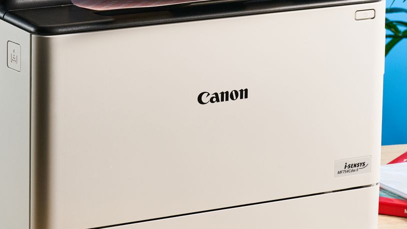 A Canon Color imageCLASS MF753Cdw II multifunction printer
