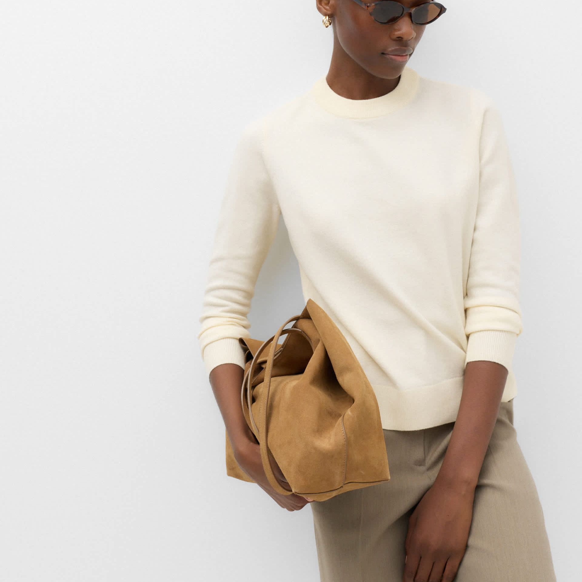 Air-Yarn Crew Neck Jumper
