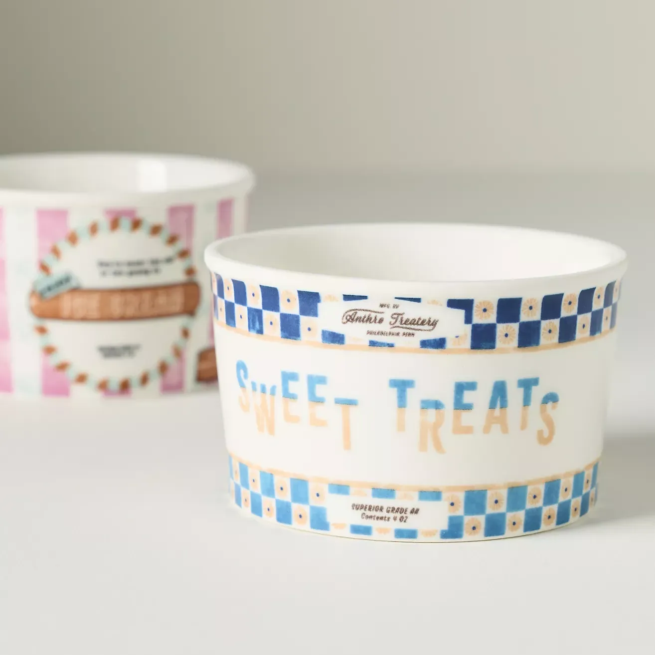 Glace Stoneware Ice Cream Bowl