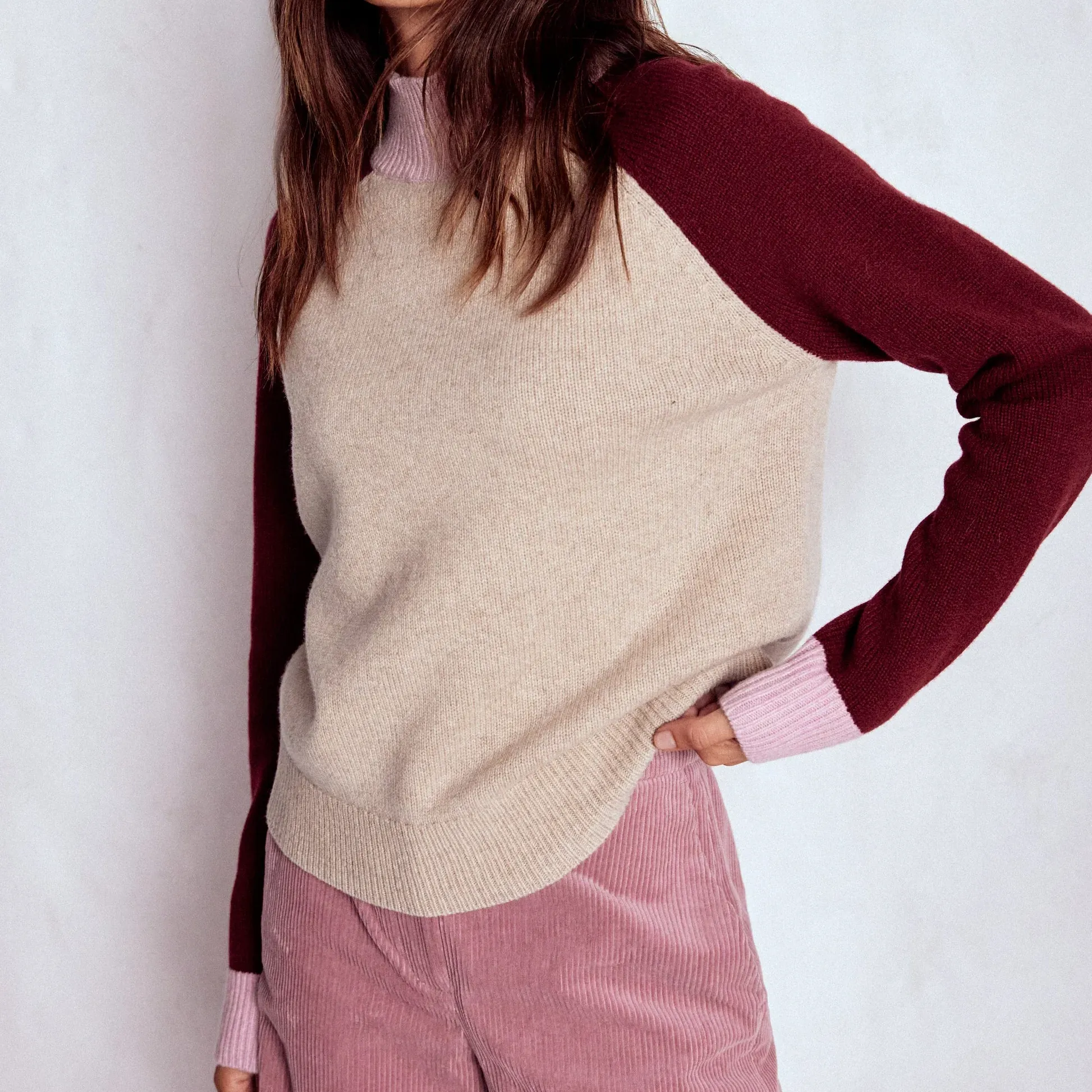 Boden Merino High Neck Jumper