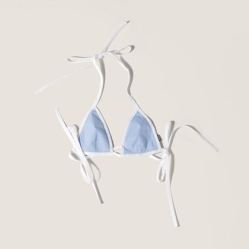 Poplin Bikini Top