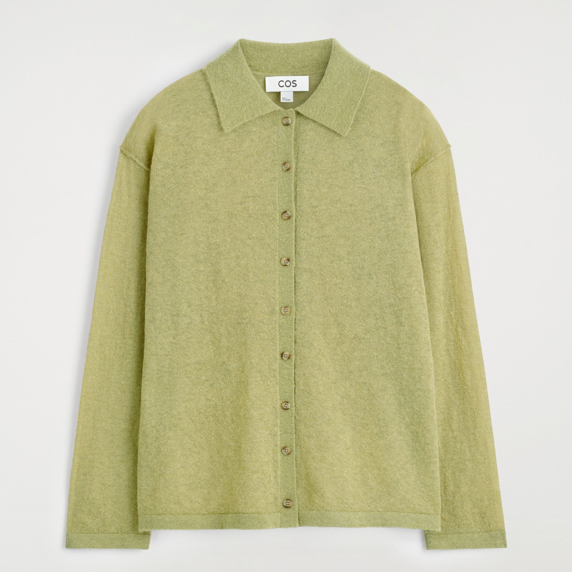 Knitted Mohair-Blend Shirt