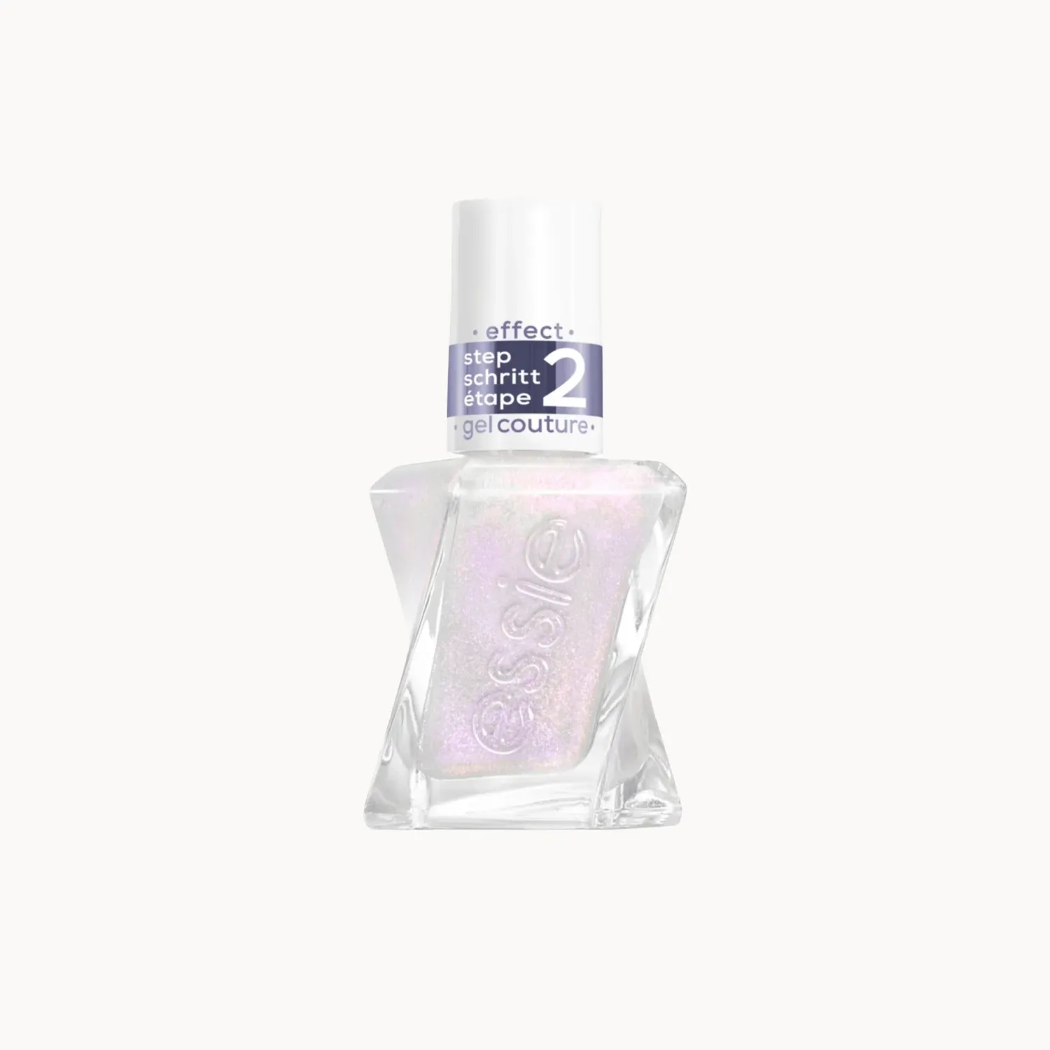 Essie Gel Couture Gel- Metallic Glaze Top Coats - 563 Blushed Metal