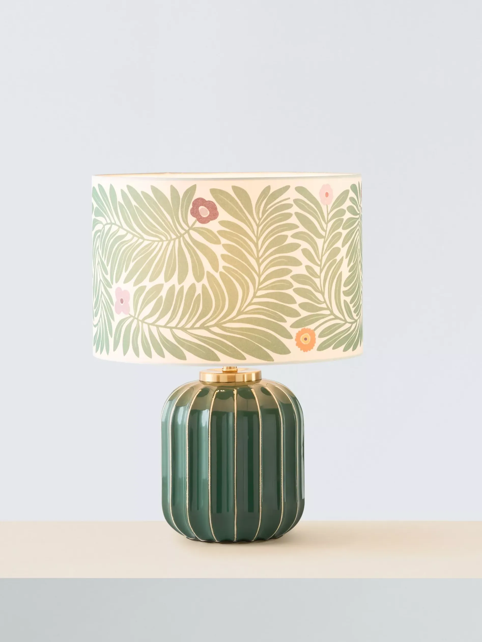 John Lewis X Anine Cecilie Iversen Zinnia Table Lamp, Juniper