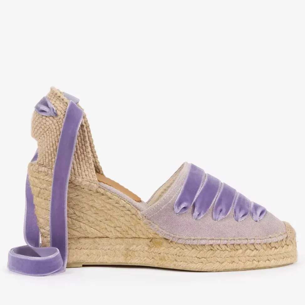 Penelope Chilvers Lilac Valenciana Wedges