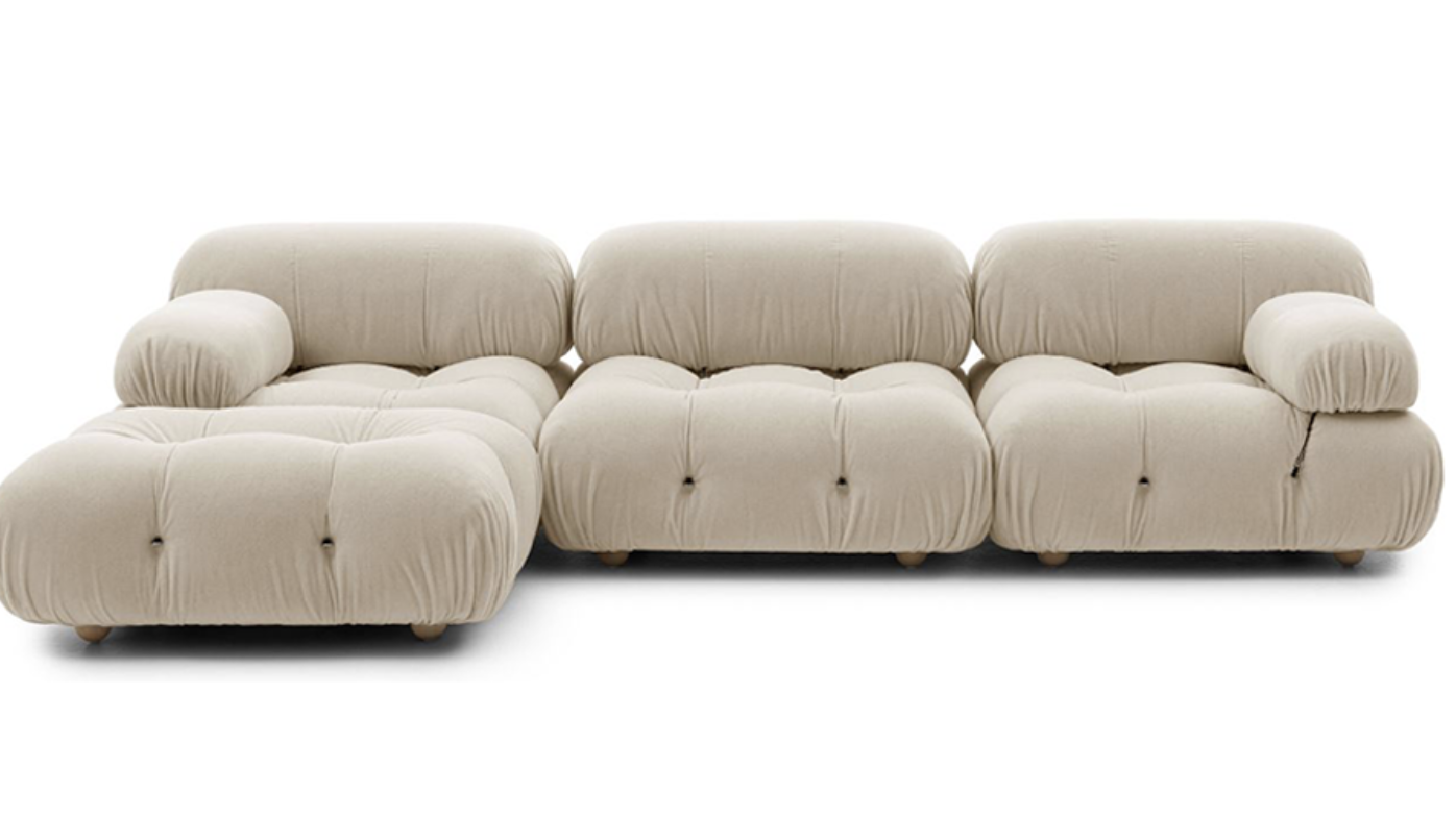 white camaleonda sofa