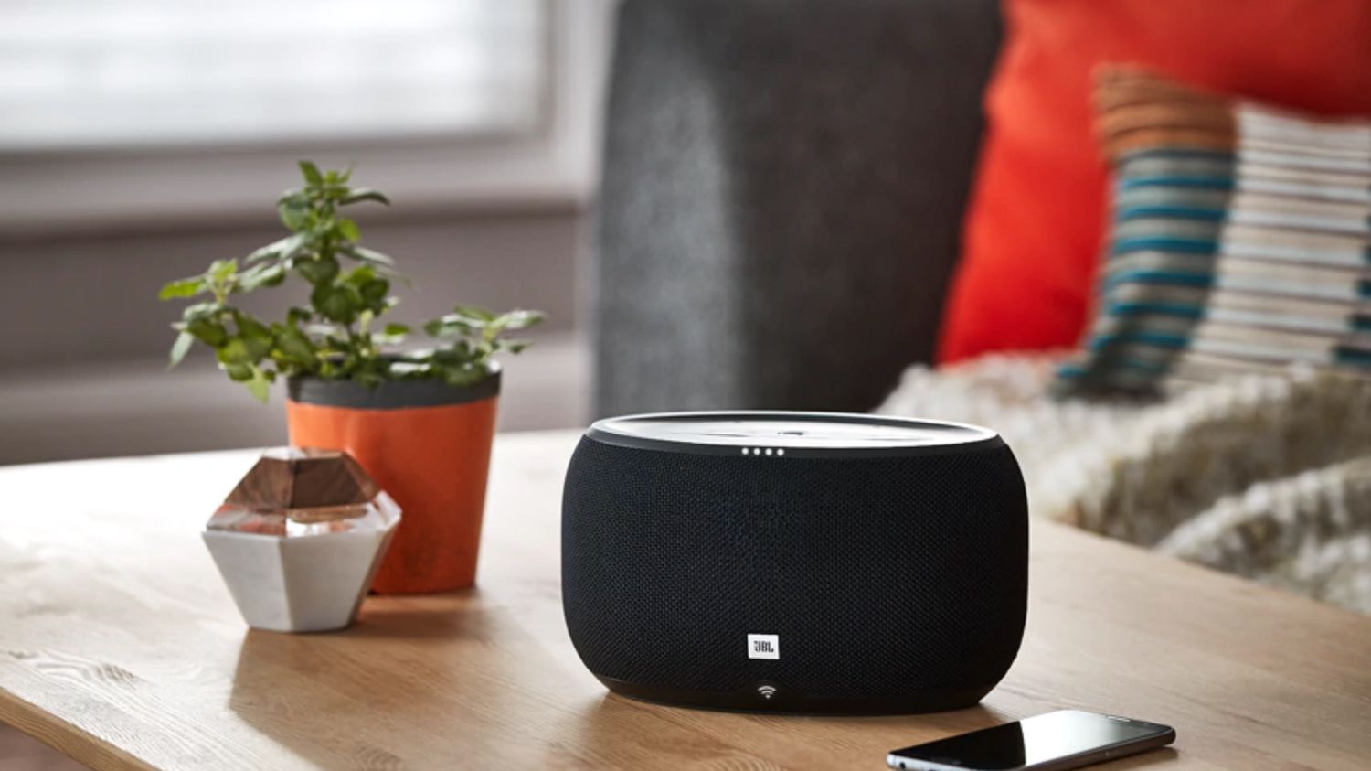 JBL Link 300 Review: A Booming Midsize Smart Speaker | Tom's