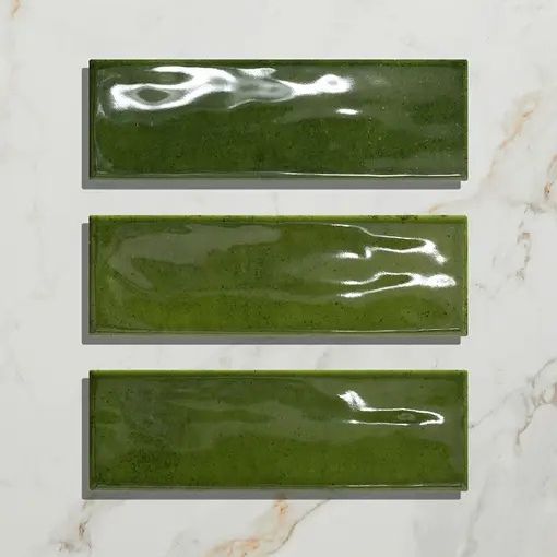 Petite Olive Gloss Metro Tiles
